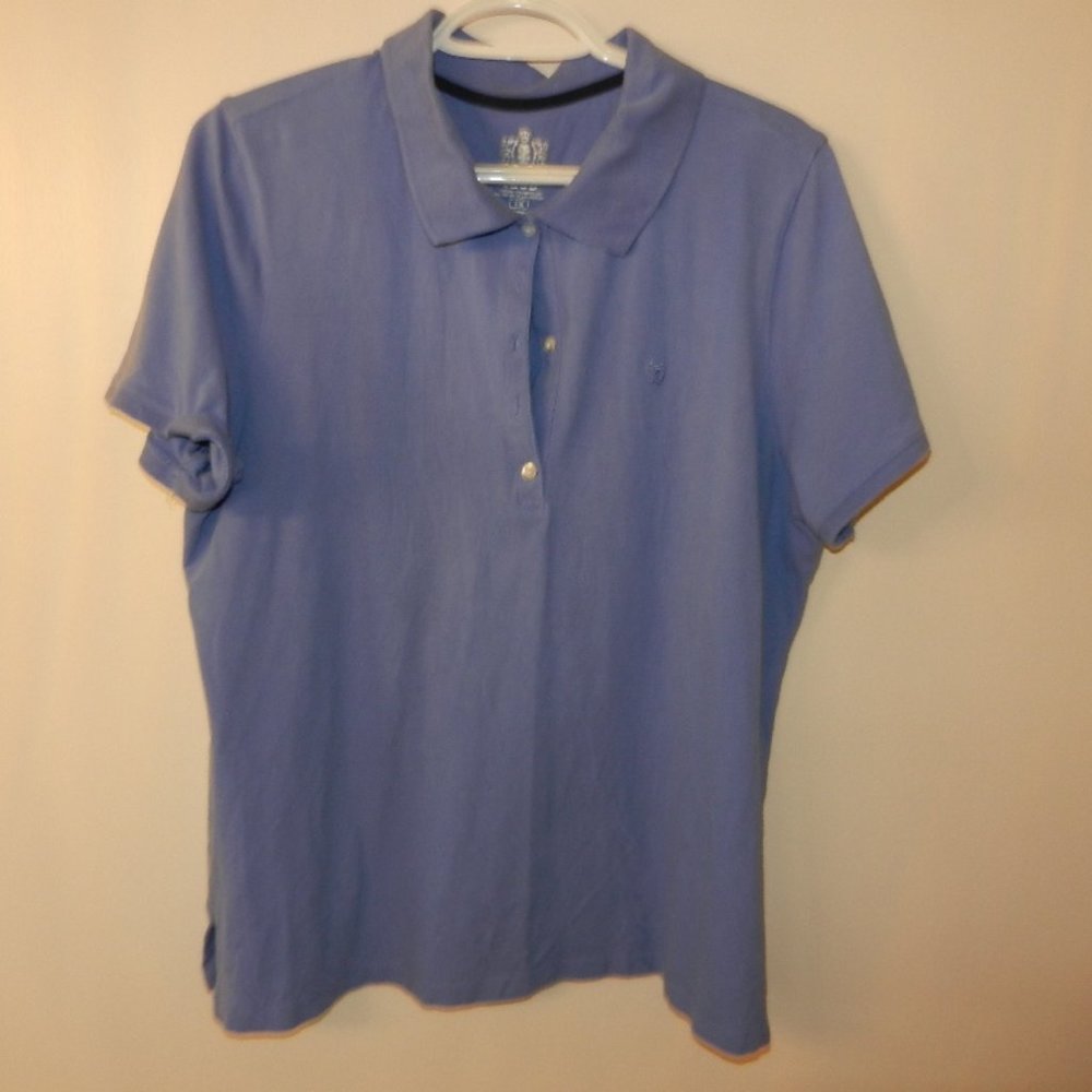 IZOD PERRIWINKLE /purple/Lavender POLO SHIRT